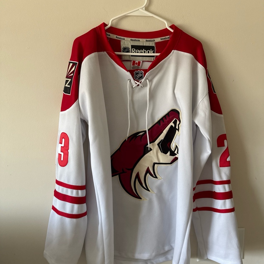 Men’s Reebok Oliver Ekman-Larsson #23 Arizona Coyotes Hockey Jersey Sz 48 - RARE